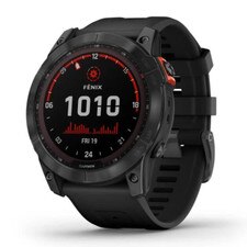 Garmin Fenix 7X Solar Edition GPS Smartwatch Slate Gray with Black Band (010-02541-01) | Like New 1