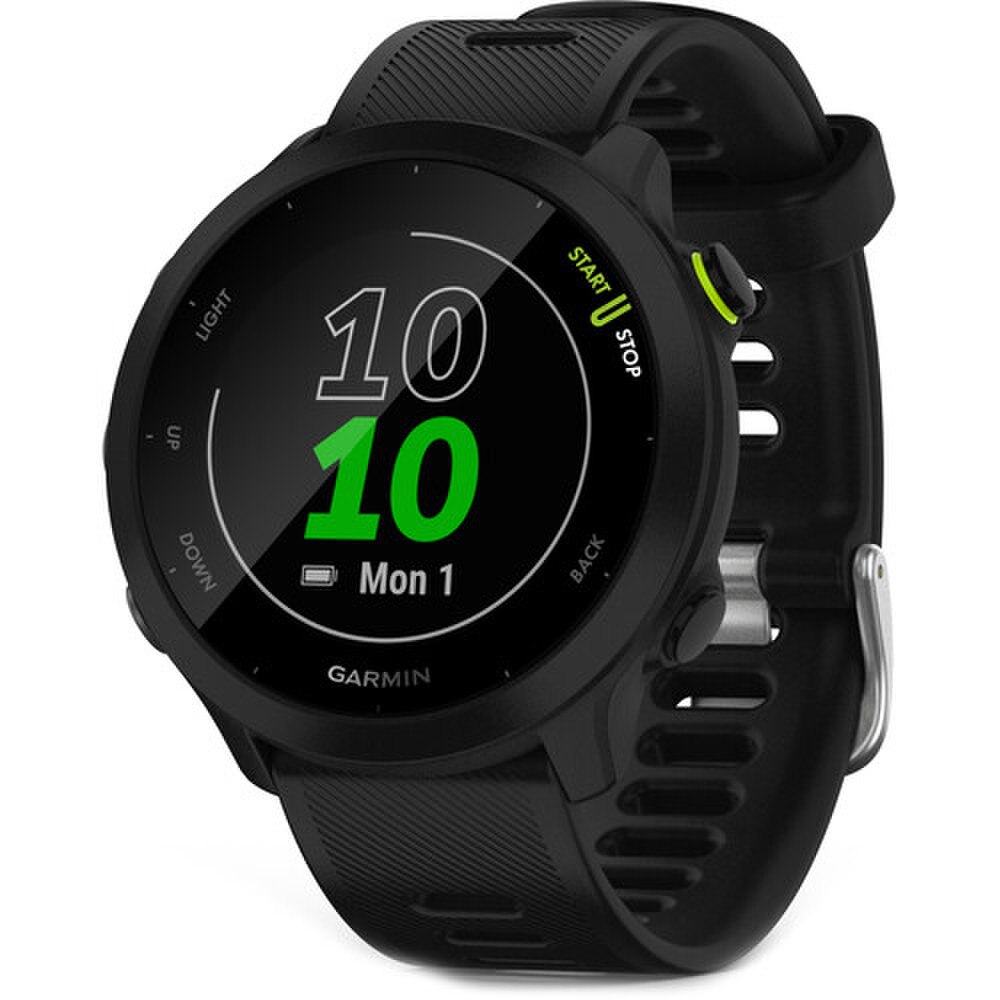 Garmin Forerunner 55 GPS Running Smartwatch Black (010-02562-00) New 1