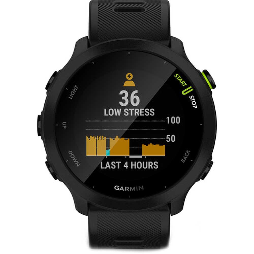 Garmin Forerunner 55 GPS Running Smartwatch Black (010-02562-00) New 2