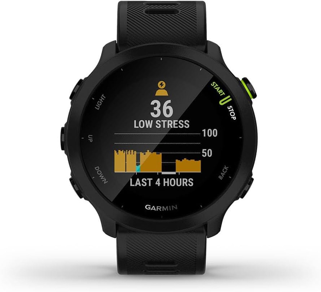 Garmin Forerunner 55 GPS Running Smartwatch Black (010-02562-00) | New 2