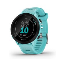 Garmin Forerunner 55 Aqua Green – 2-Week Battery & PacePro Guidance (010-02562-12) | New 1