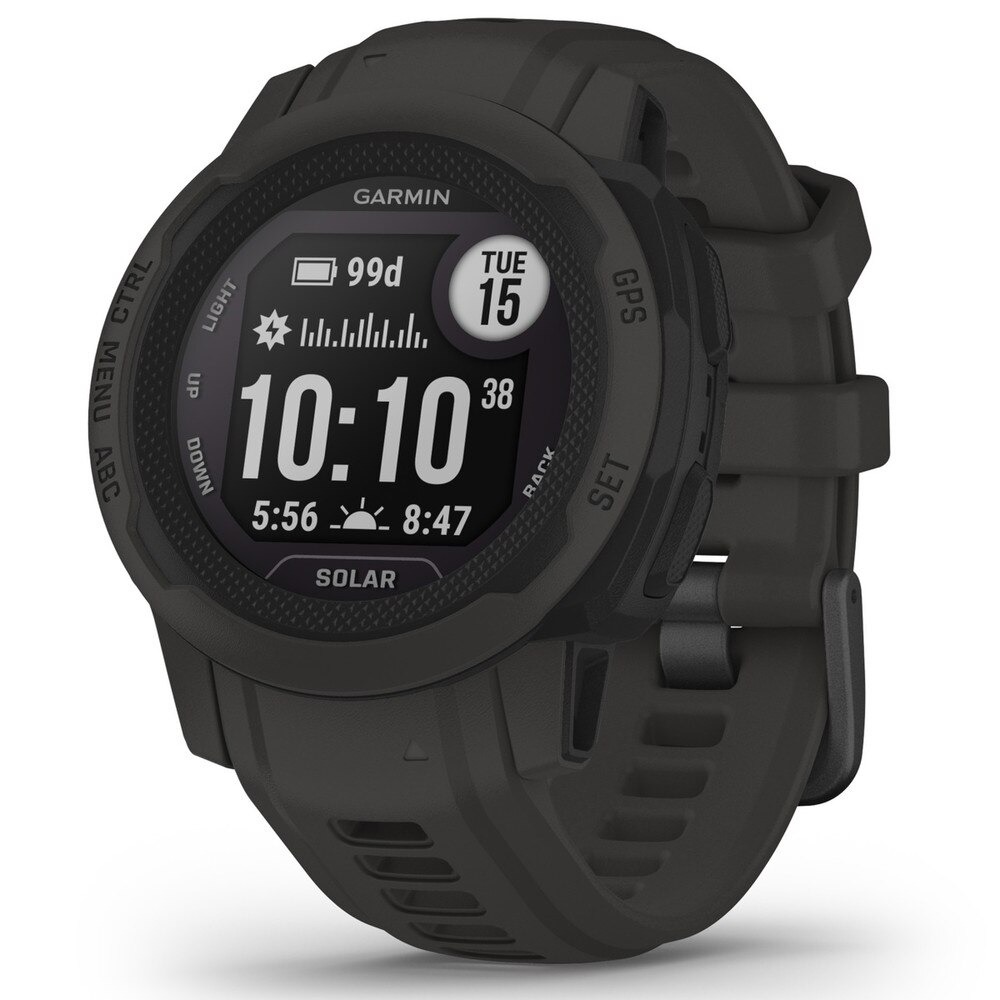 Garmin Instinct 2S Solar GPS Smartwatch Graphite (010-02564-00, 010-02564-10) New 1