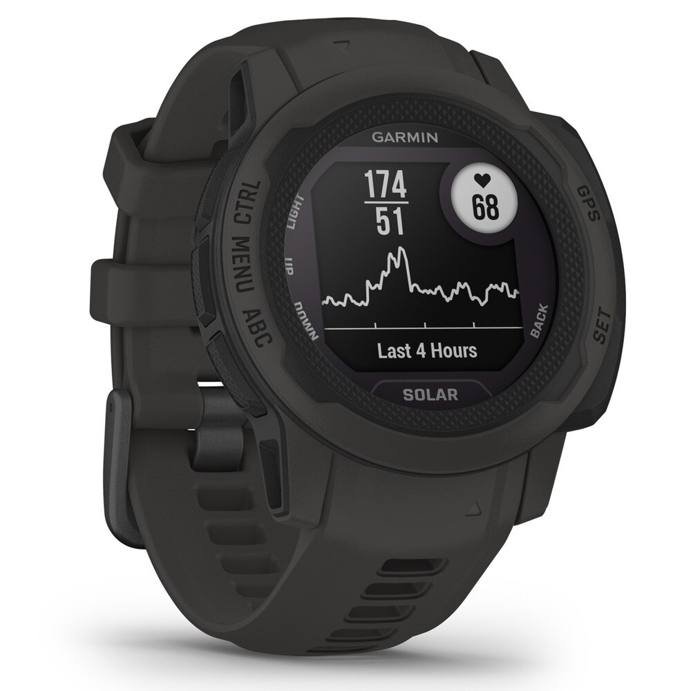 Garmin Instinct 2S Solar GPS Smartwatch Graphite (010-02564-00, 010-02564-10) New 3