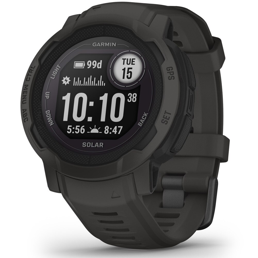 Garmin Instinct 2 Solar GPS Smartwatch Graphite (010-02627-00, 010-02627-10) | Like New 1