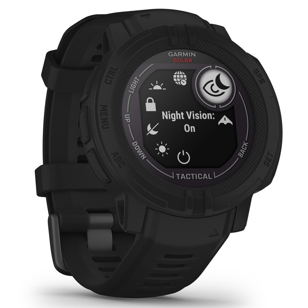 Garmin Instinct 2 Solar Tactical Edition GPS Smartwatch Black (010-02627-03, 010-02627-13) New 3