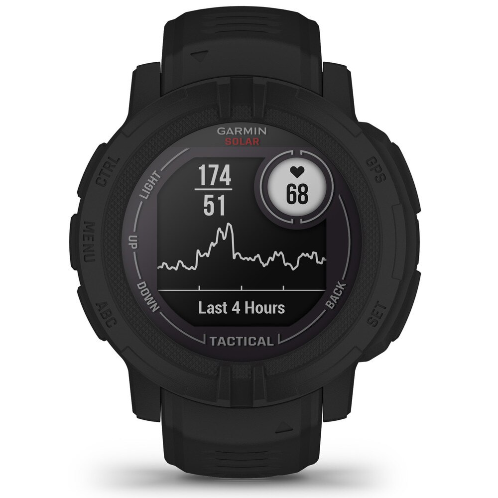Garmin Instinct 2 Solar Tactical Edition GPS Smartwatch Black (010-02627-03, 010-02627-13) New 4