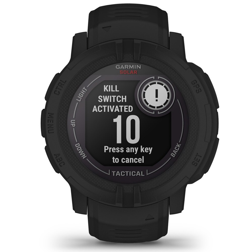 Garmin Instinct 2 Solar Tactical Edition GPS Smartwatch Black (010-02627-03, 010-02627-13) New 6