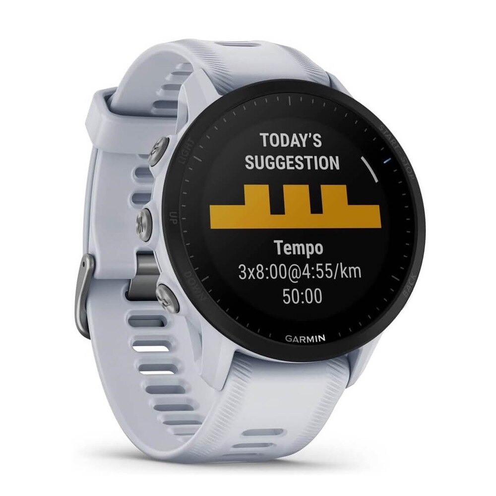 Garmin Forerunner 955 GPS Smartwatch Whitestone (010-02638-11) New 3
