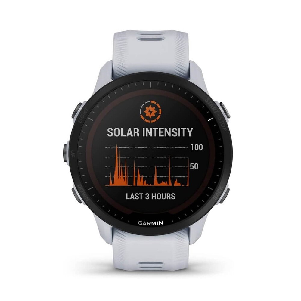 Garmin Forerunner 955 GPS Smartwatch Whitestone (010-02638-11) New 5