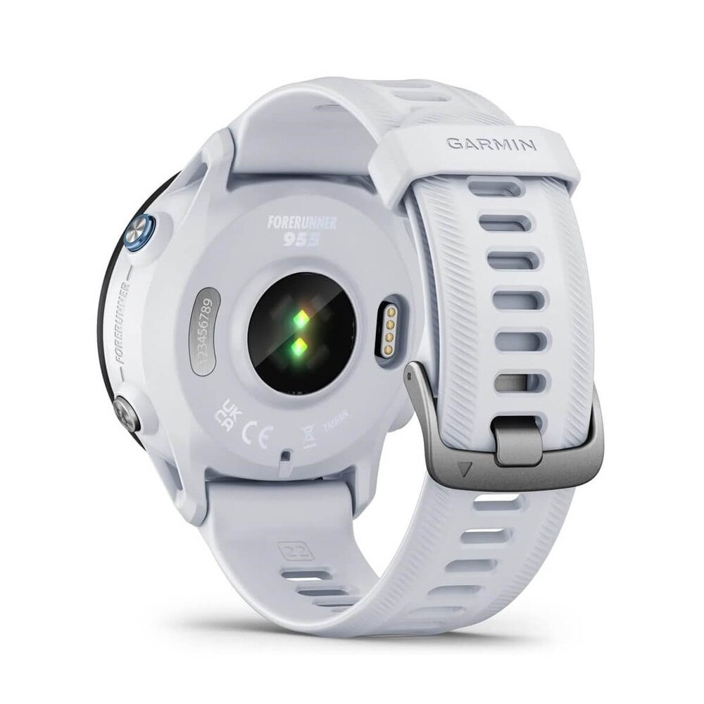 Garmin Forerunner 955 GPS Smartwatch Whitestone (010-02638-11) New 6