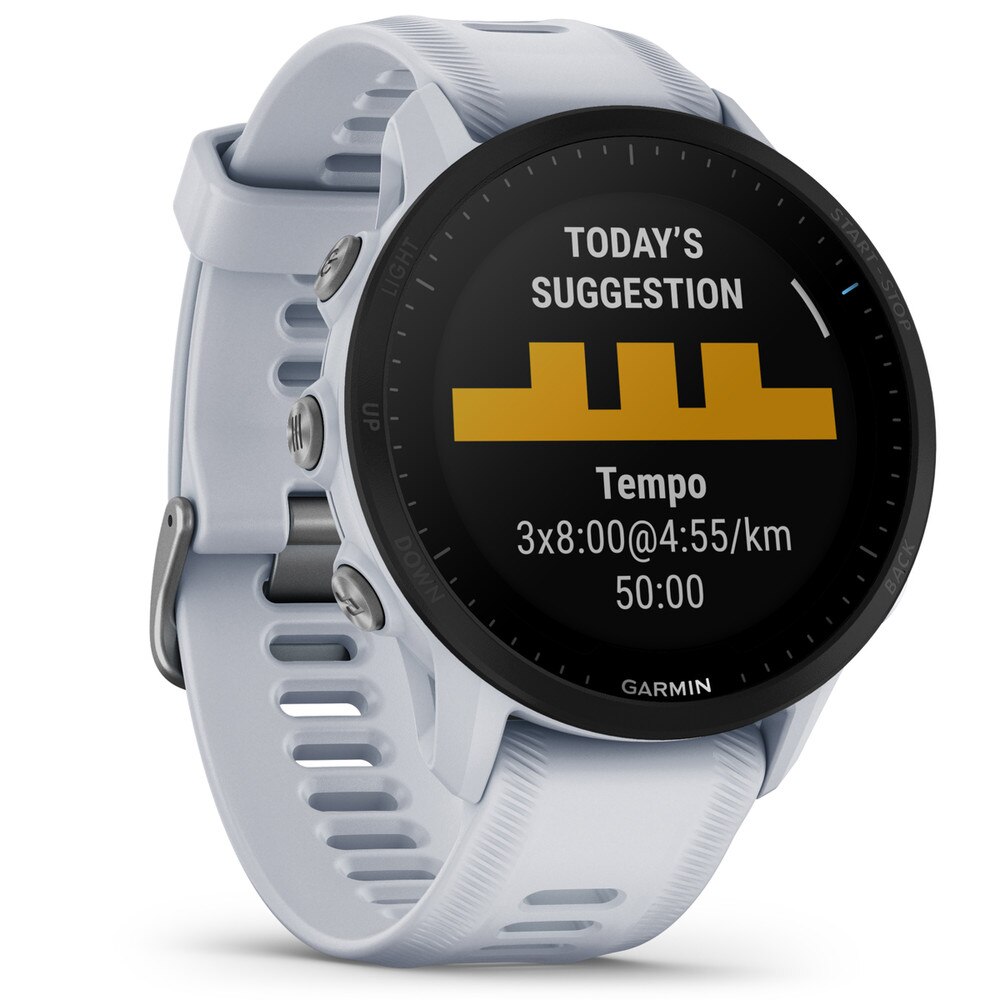 Garmin Forerunner 955 GPS Running Smartwatch Whitestone (010-02638-31, 010-02638-11) | Like New 3