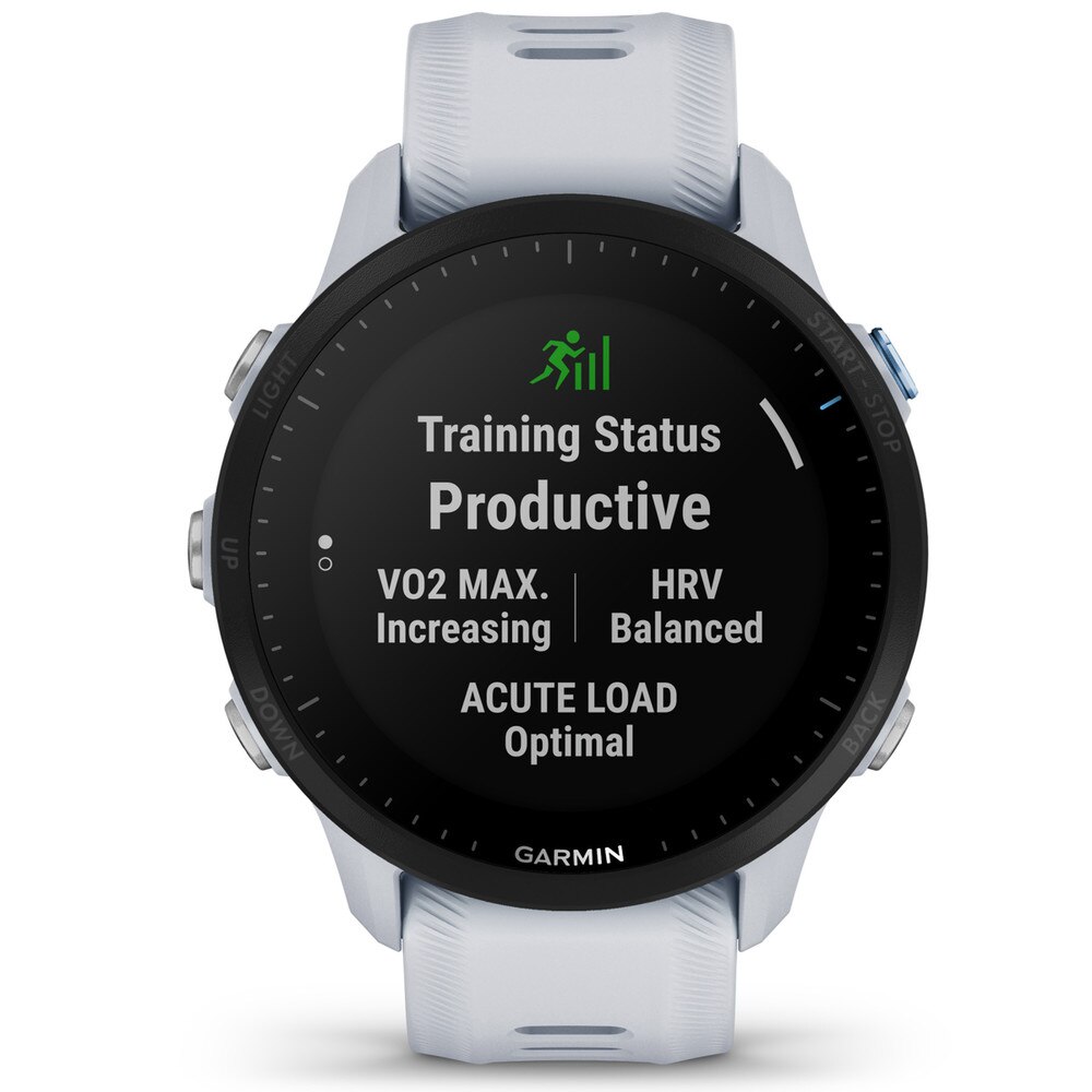 Garmin Forerunner 955 GPS Running Smartwatch Whitestone (010-02638-31, 010-02638-11) New 2