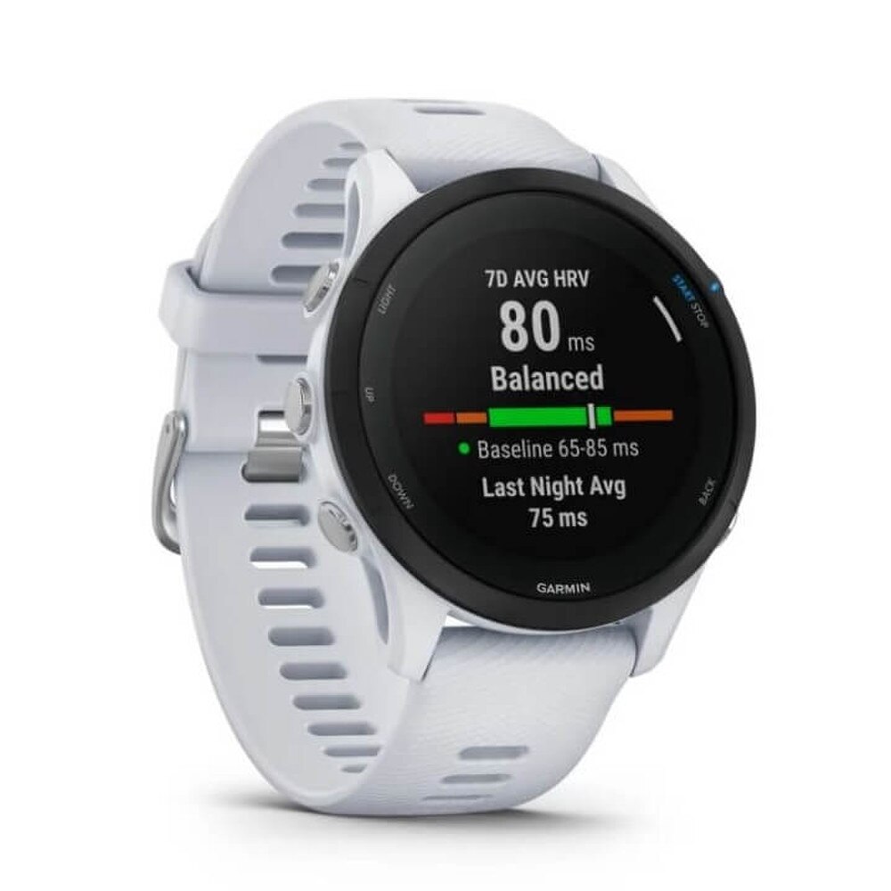 Garmin Forerunner 255 Music Smartwatch White (010-02641-21) | Like new 3