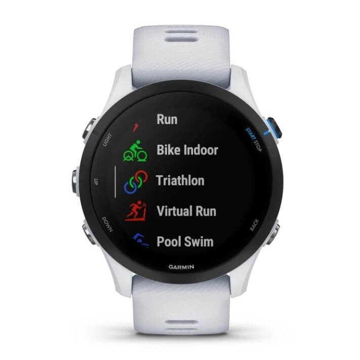 Garmin Forerunner 255 Music Smartwatch White (010-02641-21