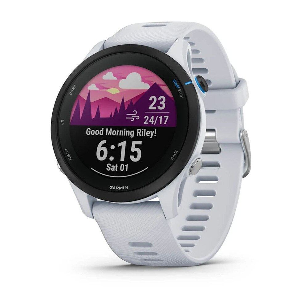 Garmin Forerunner 255 Music Smartwatch Whitestone (010-02641-31, 010-02641-21) | New 1