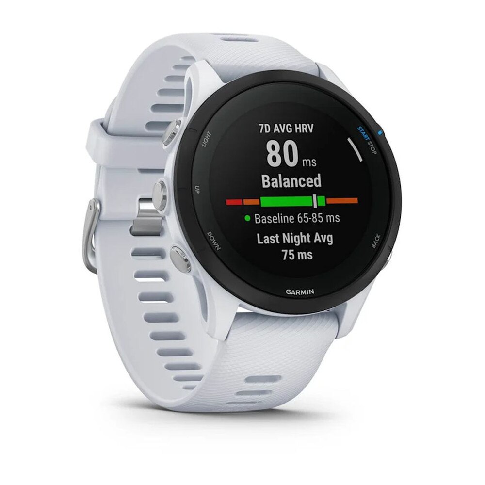 Garmin Forerunner 255 Music Smartwatch Whitestone (010-02641-31, 010-02641-21) | New 4