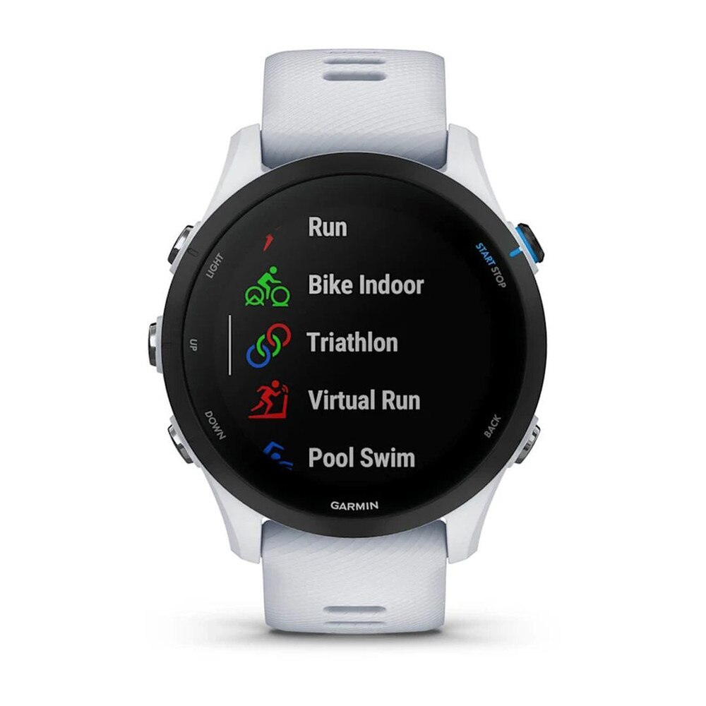 Garmin Forerunner 255 Music Smartwatch Whitestone (010-02641-31, 010-02641-21) | New 5