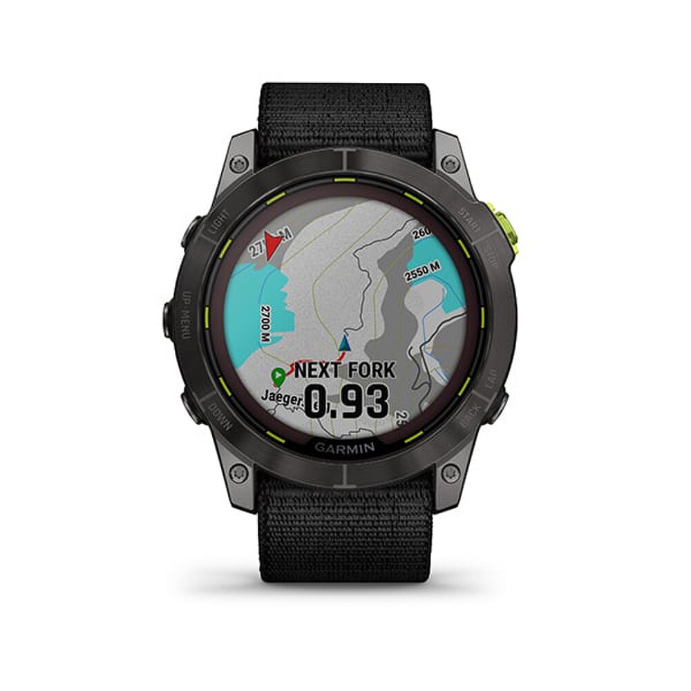 Garmin Enduro 2 Multisport Watch Black Silicone Strap (010-02754-01) New 2