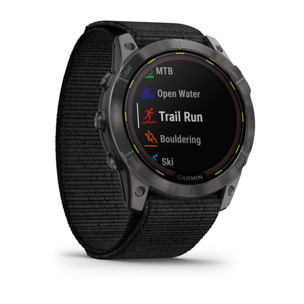 Garmin Enduro 2 Multisport Watch Black Silicone Strap (010-02754-01) New 3