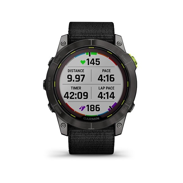 Garmin Enduro 2 Multisport Watch Black Silicone Strap (010-02754