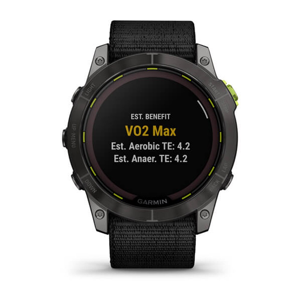 Garmin Enduro 2 Multisport Watch Black Silicone Strap (010-02754-01) New 7