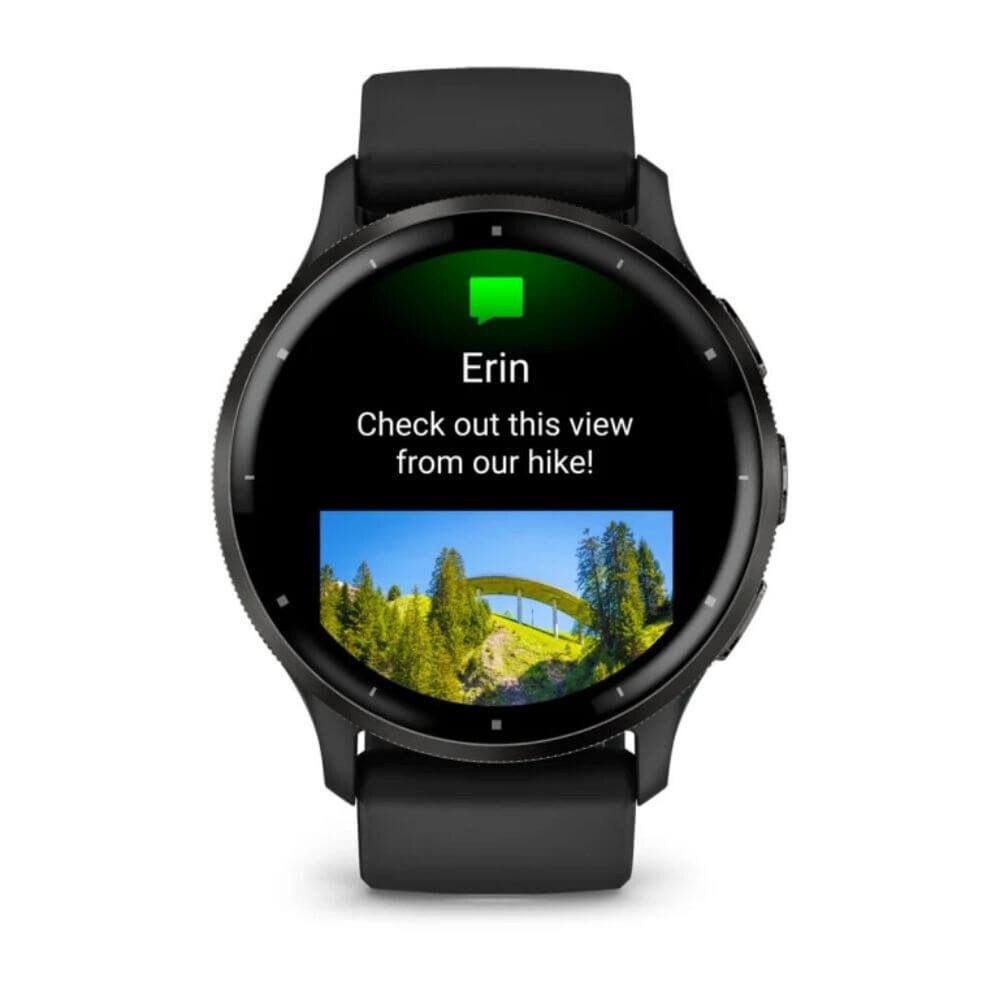 Garmin Venu 3 Slate Stainless Steel Bezel Smartwatch (010-02784-01) New 4