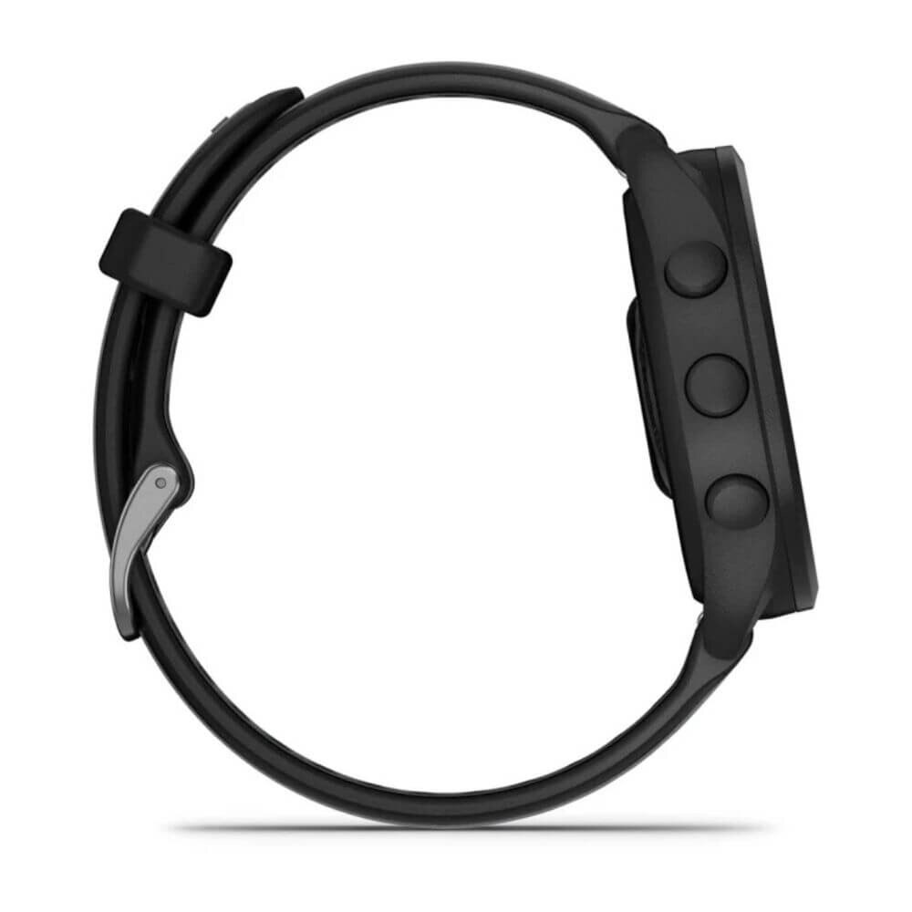 Garmin Forerunner 165 GPS Smartwatch 43 mm Black and Slate Gray (010-02863-20) New 6