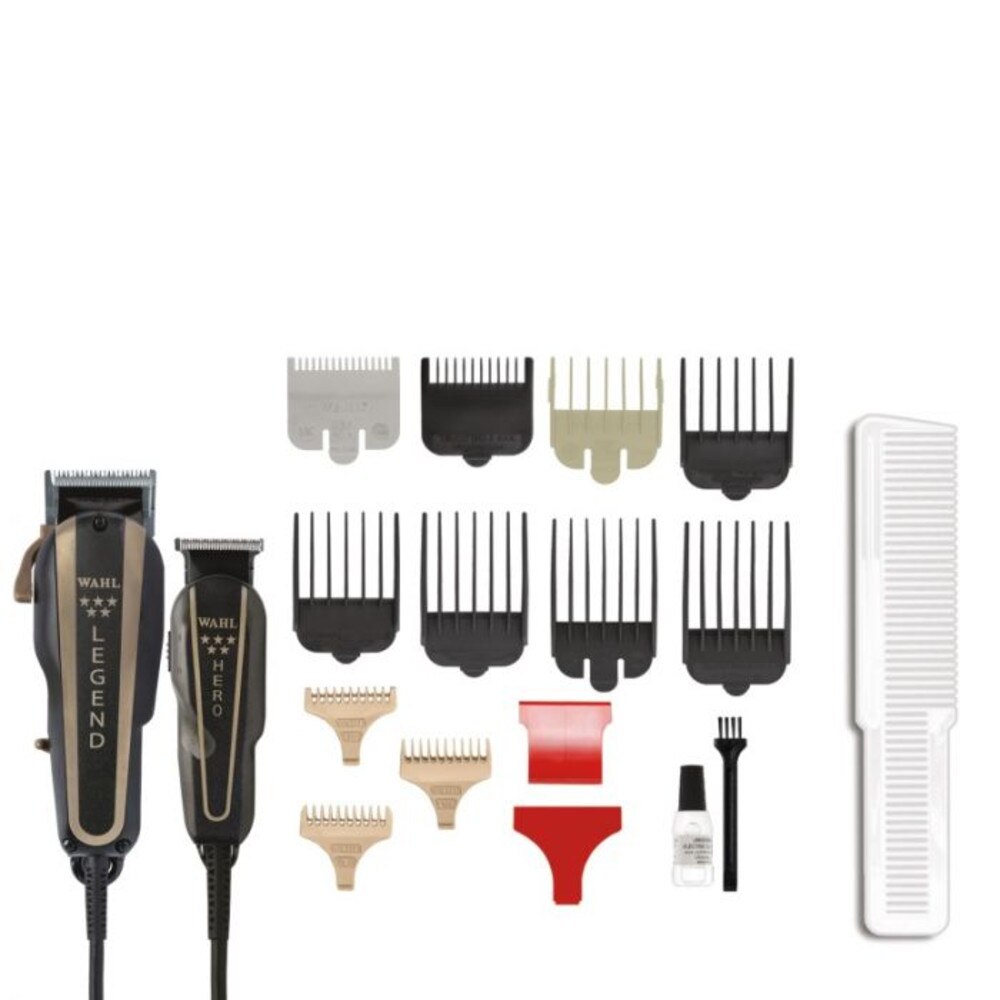 Wahl Professional 5-Star Series Legend/Hero Barber Combo (08180-108) New 2