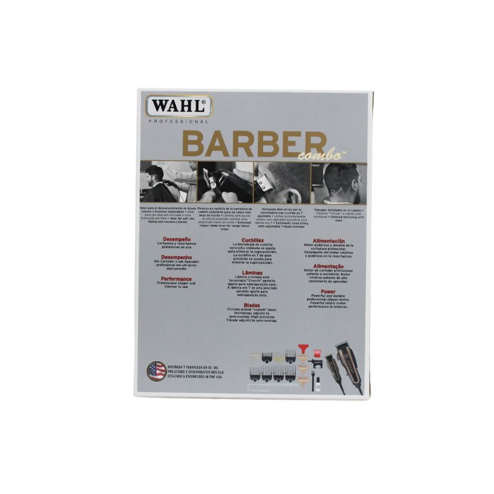 Wahl Professional 5-Star Series Legend/Hero Barber Combo (08180-108) New 7