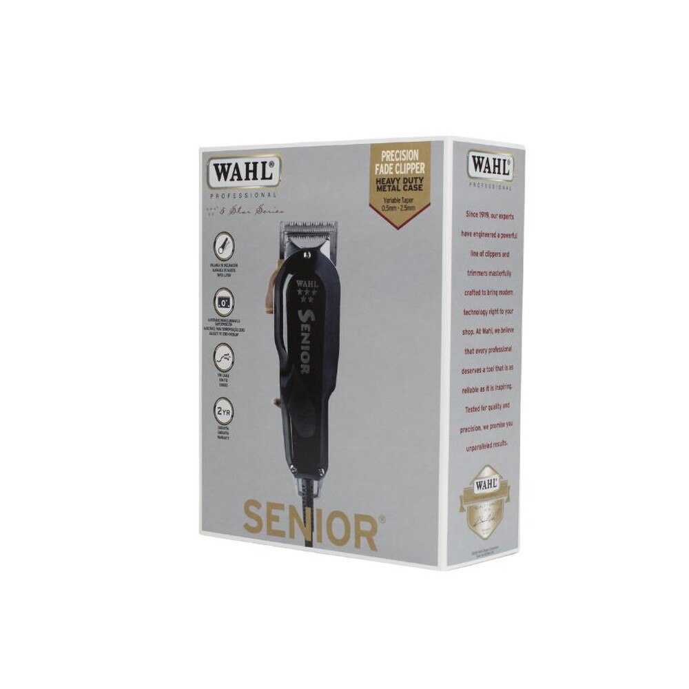 Wahl Professional 5-Star Senior Corded On-Scalp Clipper (08545-608) New 5