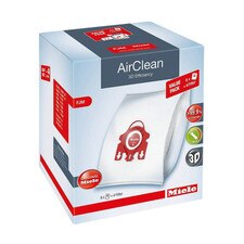 Miele AirClean 3D Efficiency FJM Dustbags Value Pack (10455190) New 1