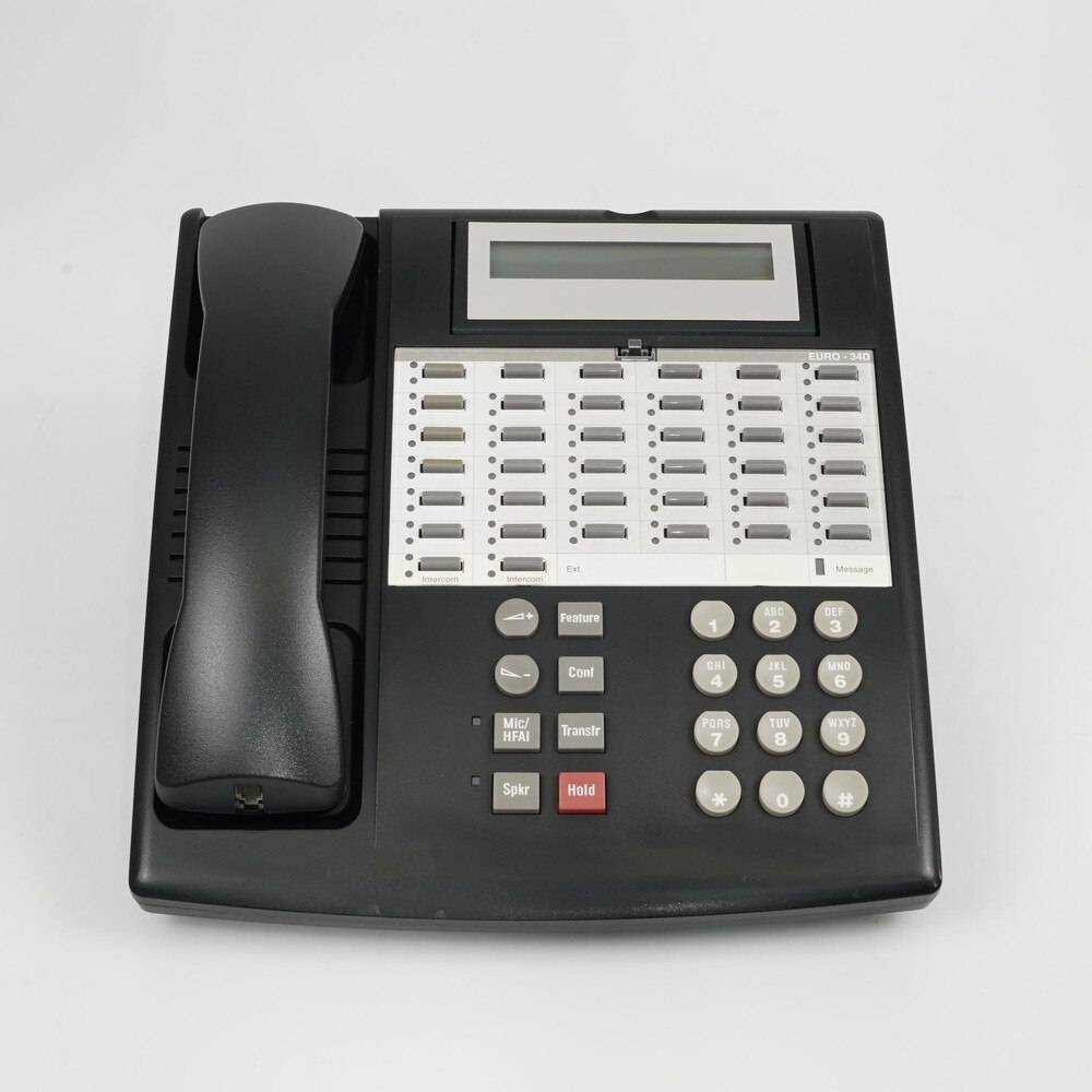 Avaya 107305054 Partner 34D Phone Black | Like New 2