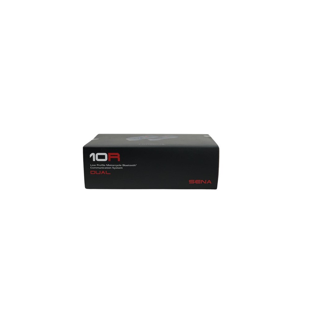 Sena 10R Low Profile Motorcycle Bluetooth Communication System Dual Pack (10R-02D) New 9