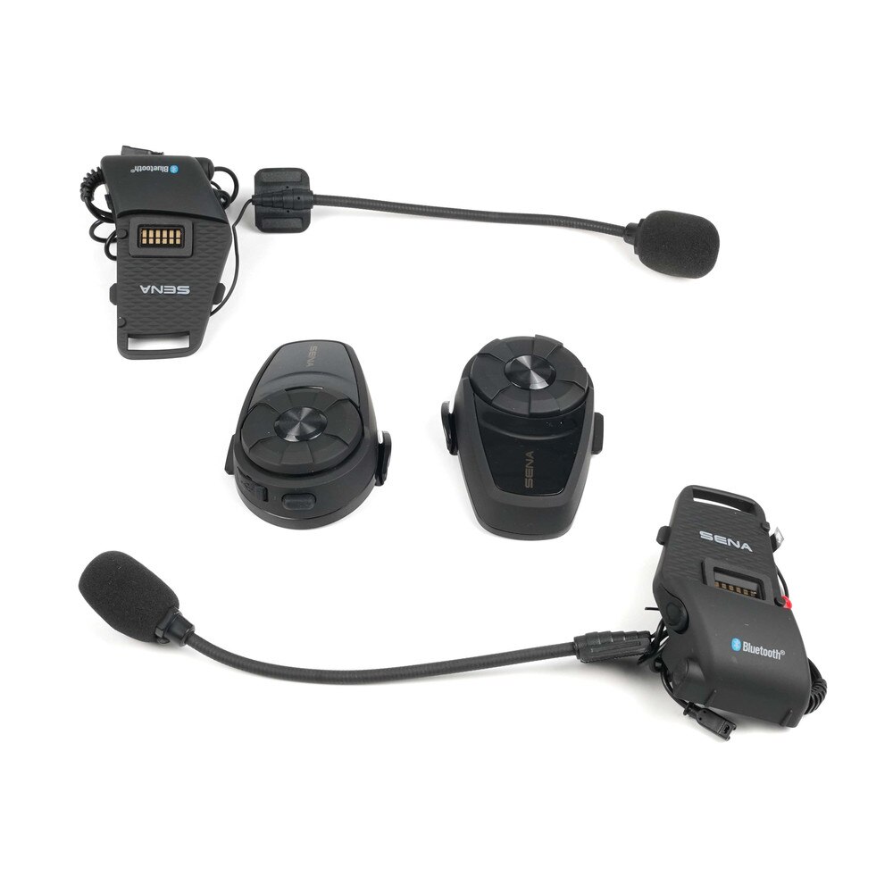 Sena Dual Pack 10S Motorcycle Bluetooth Communication System (10S-01D) New 4