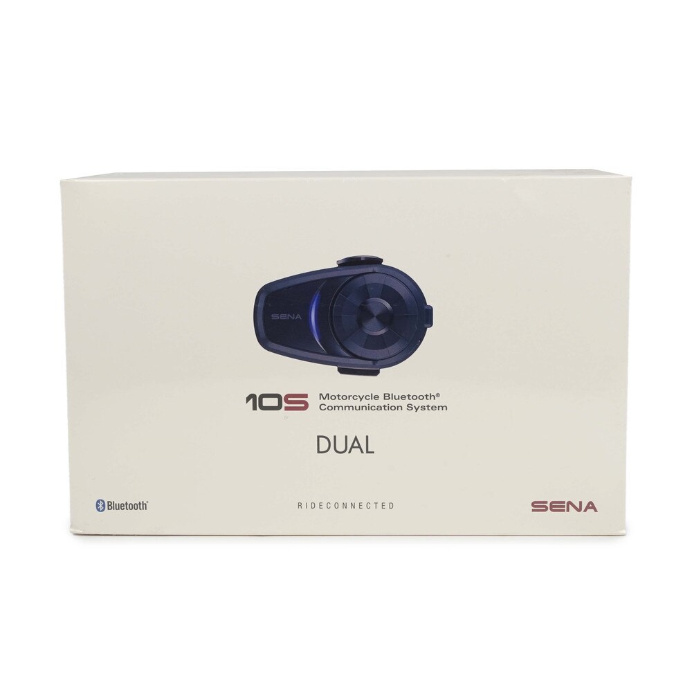 Sena Dual Pack 10S Motorcycle Bluetooth Communication System (10S-01D) New 8