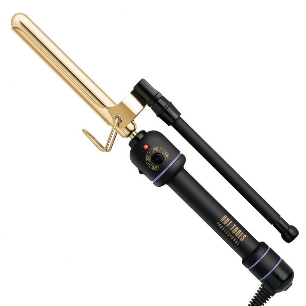 Hot Tools Professional 3/8-Inch 24K Gold Marcel Curling Iron (1106) New