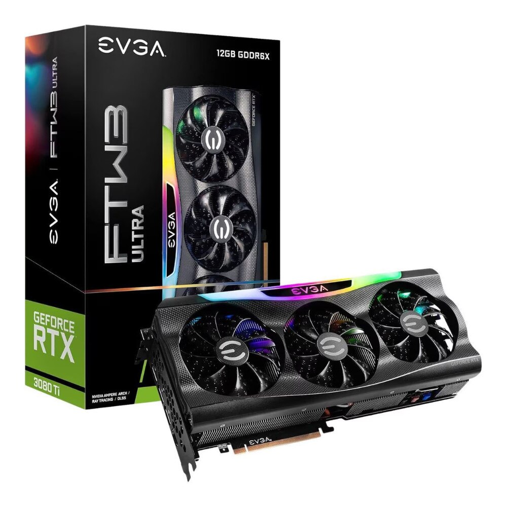 EVGA Geforce RTX 3080 Ti FTW3 Ultra Gaming Video Card 12GB GDDR6X (12G-P5-3967-KR) | Like New 1