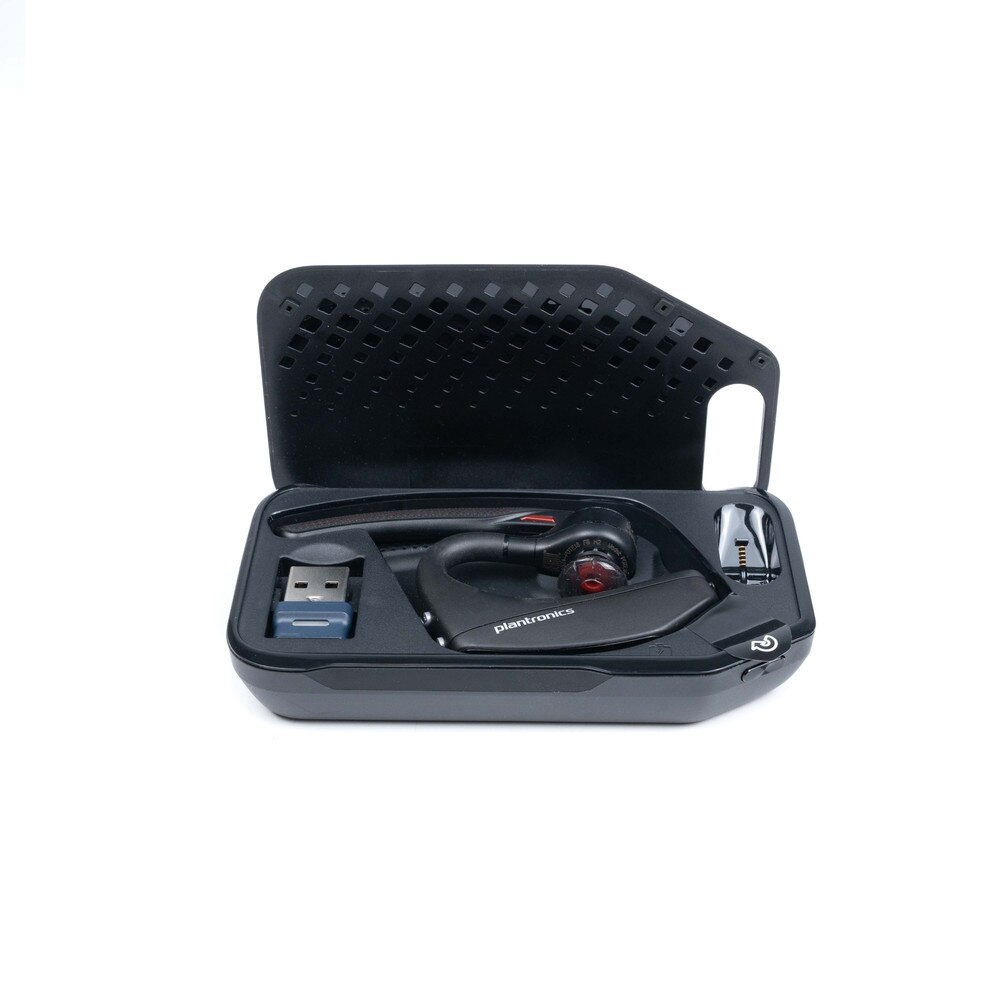Plantronics Voyager 5200 UC Bluetooth Wireless Headset with BT700 Dongle (206110-102, 206110-101) New 2