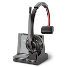 Plantronics Savi 8210 Office Wireless DECT Headset (207309-01) Like New 1