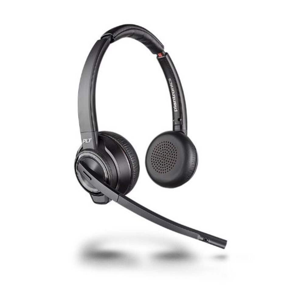 Plantronics Savi 8220M Office Wireless DECT Headset for MS Teams (207326-01) Recertified 1