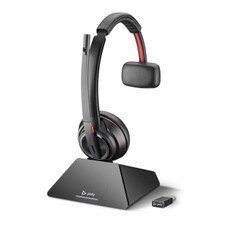 Plantronics Poly Savi 8210 UC Wireless DECT Headset System (209213-01) New 1
