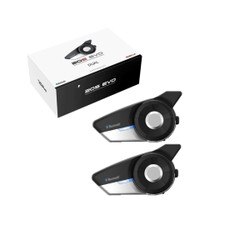 Sena | 20S-EVO-01D | Motorcycle Bluetooth Headset System Dual Pack Earbuds New 1