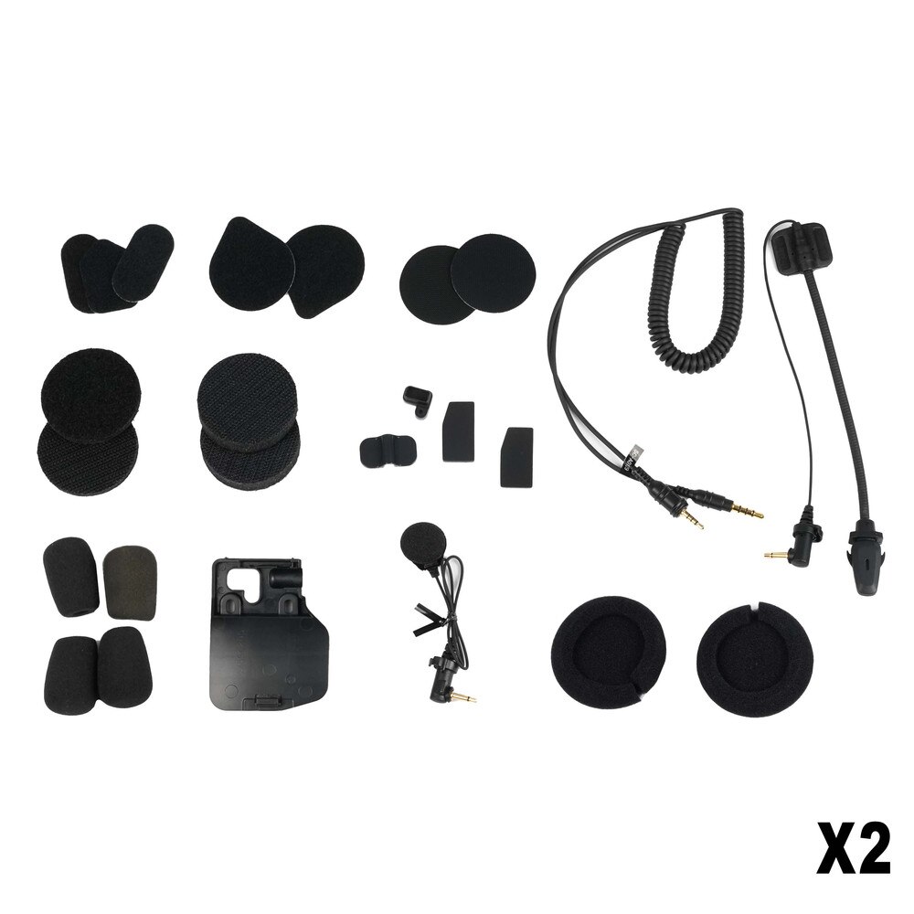 Sena | 20S-EVO-01D | Motorcycle Bluetooth Headset System Dual Pack Earbuds New 4