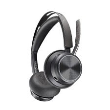 Plantronics Voyager Focus 2 UC USB-A Stereo Bluetooth Headset (213726-01) Like New 1