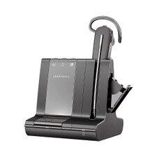 Plantronics Savi 8245-M Office Wireless DECT Headset for MS Teams (Unlimited Talk Time) (214900-01) New 1