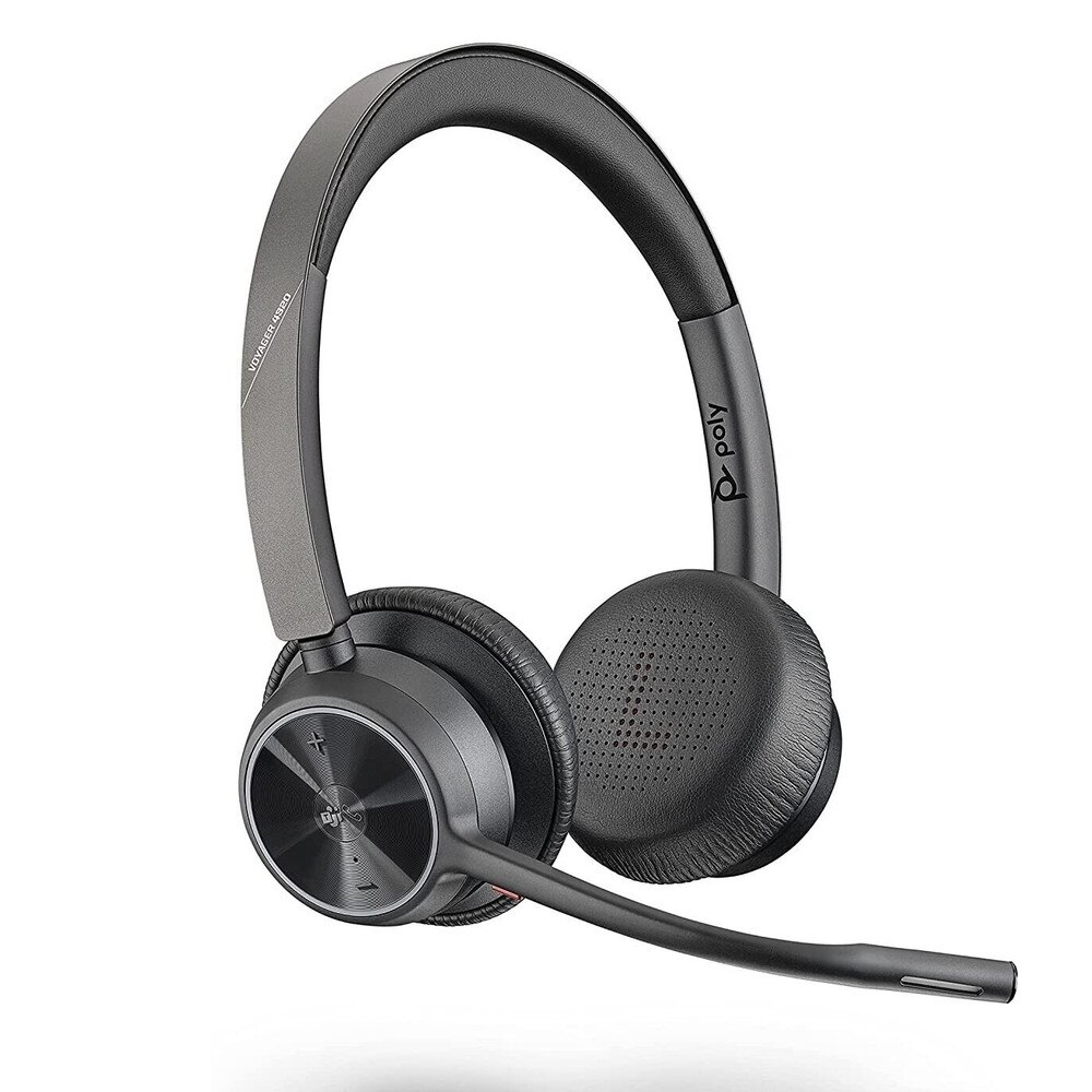 Plantronics Voyager 4320-M Dual USB-A Bluetooth Headset for MS Teams (218475-02) New 1
