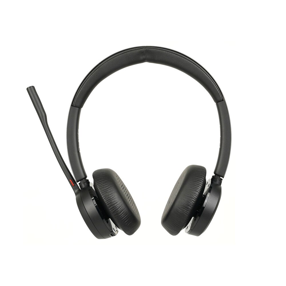 Plantronics Poly Voyager 4320-M Dual USB-A Bluetooth Headset for MS Teams with Charge Stand (218476-02) New 1