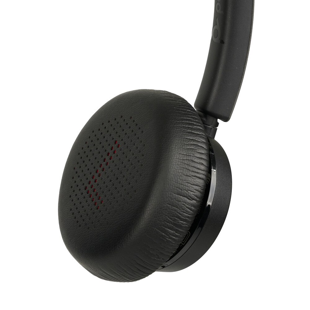 Plantronics Poly Voyager 4320-M Dual USB-A Bluetooth Headset for MS Teams with Charge Stand (218476-02) New 3