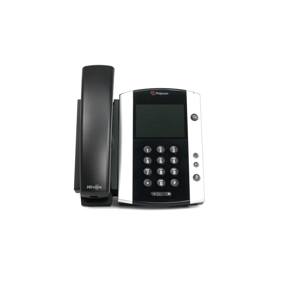 Polycom VVX 500 Gigabit IP Speakerphone - Microsoft Lync Skype (2200-44500-018) Recertified