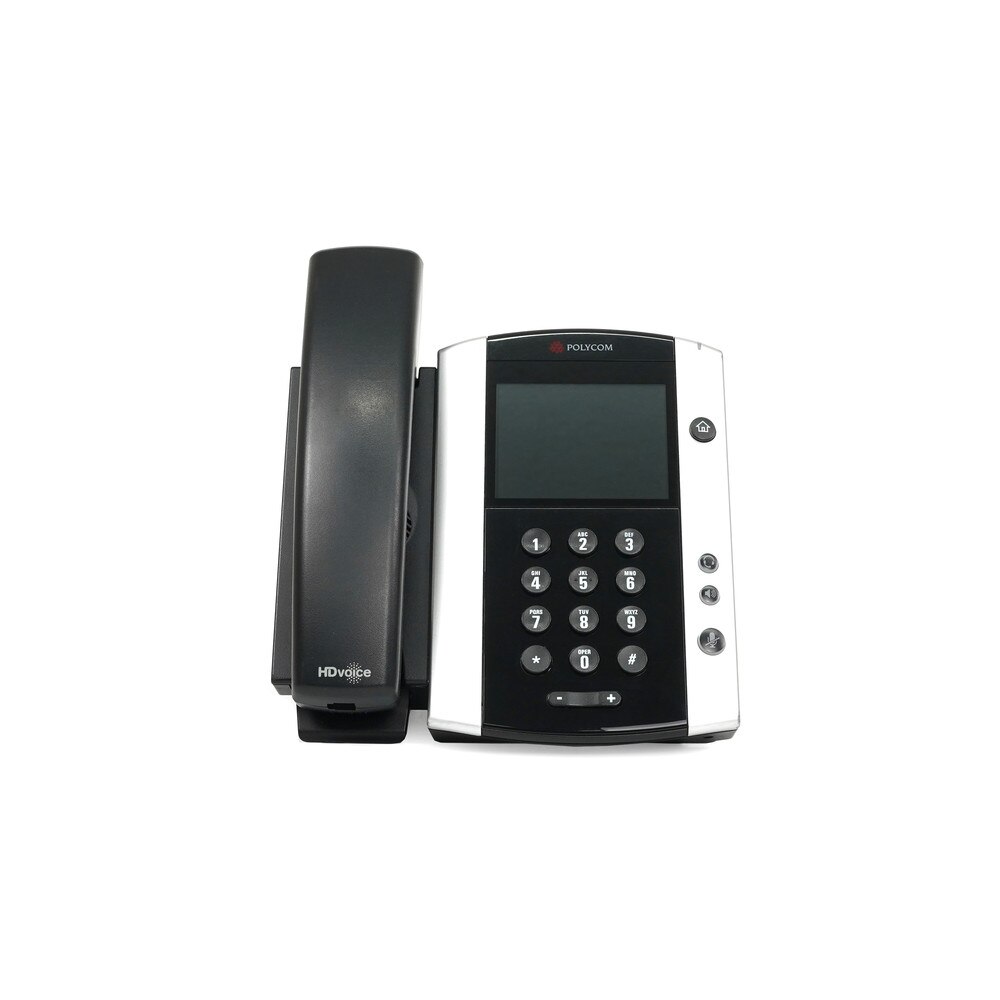 Polycom 2200-44500-025 | VVX 500 12-Line Business Media Phone with HD Voice Like New